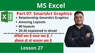 Part 07:Mastering Relationship SmartArt Graphic.