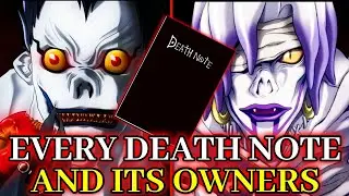 Every Known Death Note & Their Owners In The Death Note Universe &ndash; Explored