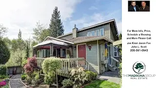 9416 1st DR SE, Everett, WA Presented by Joe Kiser Jason Fox.
