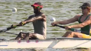 The South African rowing team on the road to success