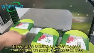 ultrasonic position banding machine save banding material 50mm 70mm 75mm 90mm 100mm 150mm banding