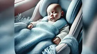 Lullaby for Car Ride - Gentle Sleep in Car [1 HOUR MUSIC]