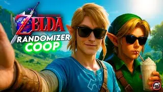CAOS TOTAL! Zelda Ocarina of Time COOP RANDOMIZER: Ser&aacute; que a gente zera? Parte 2