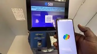 How to withdraw money from SBI ATM machine using Google Pay | How to Withdrawal Money in SBI ATM ...
