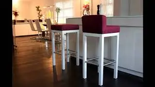 Toms Trendm&ouml;bel Barhocker in Massiv Holz - Wohntrend f&uuml;r K&uuml;che und Wohnraum