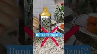 Bunu bilirdinizmi? Salat üçün tərəvəzləri düzgün sürtgəcdən keçirmək qaydası  #how #howto #diy