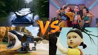 Coffin Dance x Brainrot Heroes squid game vs K pop Demon Hunters