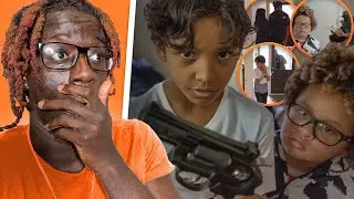 12 Year Old Pulls A REAL STRAP On His OWN BROTHER💔…