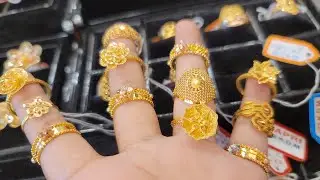 ১ আনা হতে সোনার আংটি কালেকশন। পাপড়ি জুয়েলার্স/ Gold finger ring