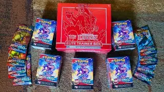 Pokemon Sword and Shield Battle Styles Booster box opening!! Pokemon TCG Build & Battles & ETB!