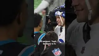 Puka and Bryce have a moment #rams #panthers #nfl
