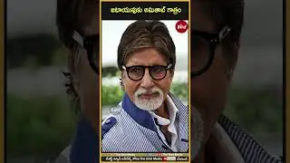 జటాయువుకు అమితాబ్ గాత్రం | #amitbhai #jatayu #bollywood #entertainment #birdmedia
