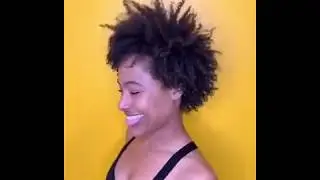 Curly Cut on Super Curly Hair in Los Angeles Salon Suite