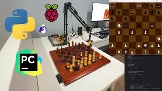 AI Chess Robot Powered by Python & Raspberry Pi || Full Code + Hardware and Design