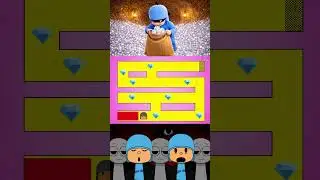 Incredibox Sprunki OC &ndash; Pocoyo Policeman VS Rascal | Maze Challenge