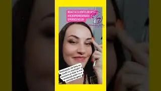 Cliente fericite după micropigmentare spr&acirc;ncene - eyebrow tatoo  healed