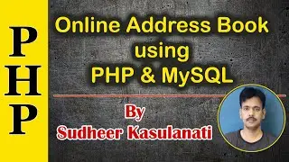 PHP 16 - Online Address Book