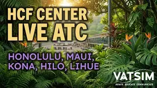 Honolulu (HCF) Center Live on VATSIM