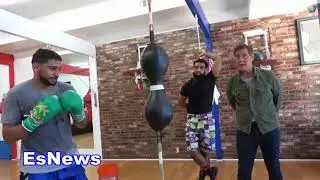 Amir Khan First Week In Camp With Joe Goossen Workout Highlights EsNews Boxing