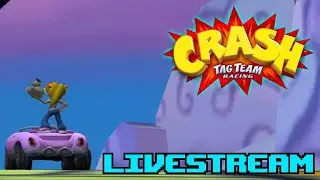 Crash Tag Team Racing (PS2) Let's Play (Livestream) #2