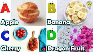Fruits Alphabet song for Children | Fruit ABC Song | Phonics for Kids | Alphabet Letters