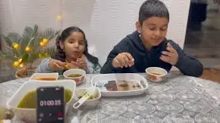 1 mint golgappa challenge by kids #youtubeshorts #foodlover #viralvideo 👨&zwj;👧