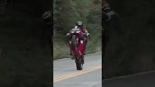 🏍️Rate the wheelie!👌#azusacanyon #motorcycle #viral #shorts #honda #canonxf605 #wheelie #wheelies