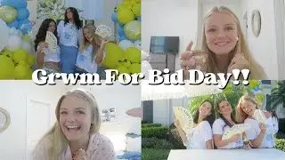 Spend The Morning With Me - GRWM Sorority Bid Day