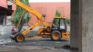 JCB 3DX leveling video | Jcb mud video | crane video jcb backhoe video jcb construction video 🤔❤️❤️