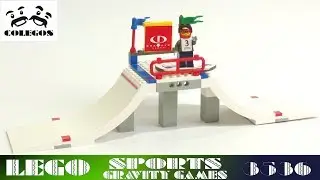 Lego Sports Gravity Games 3536 Snowboard Big Air Comp - Lego Speed Build
