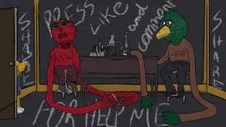 DRAWING BIG BOY ROOM FROM DON'T HUG ME I'M SCARED SEASON 2