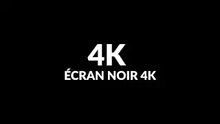 &Eacute;CRAN NOIR ABSOLU 4K &bull; 10 HEURES - Sommeil, M&eacute;ditation, Test &Eacute;cran, Fond Noir | Ultra HD