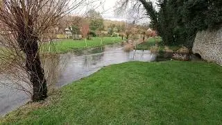 The river Lavant at West Dean 