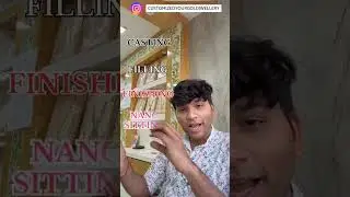 Gold Jewellery Manufacturing Process Explained | Wax to Finished Gold Jewellery | Custom Making
