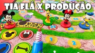 Quem Leva o Mickey e Minnie Primeiro No Parque? Tia Flá X Produção