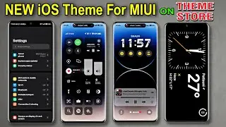 BOOM!!💥This iOS Theme Has 30+Features Available on Miui Theme Store😃 - Install Now | Without Root🔥