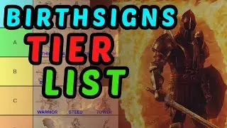 BIRTHSIGNS Tier List And Guide - The Elder Scrolls IV: Oblivion Remastered