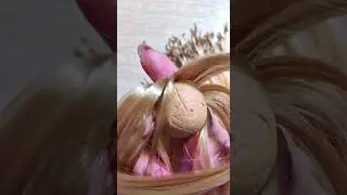 Knotted Hairstyle for Barbie Dolls #barbie #doll #barbielooks #diybarbie