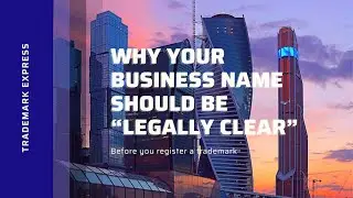 Be Legally Clear Before Use, Before Getting a #Trademark