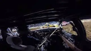 Mason Stacey Inside Front Small Car Demolition Derby Buck Motorsports Park 10-25-25 