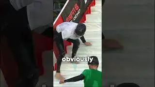 He got CAUGHT CHEATING in Slippery Stairs! (@espn)