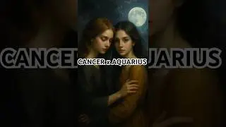 Cancer x Aquarius - Why it always Ends in Tears😭 #cancer #aquarius #zodiac #astrology #relationship