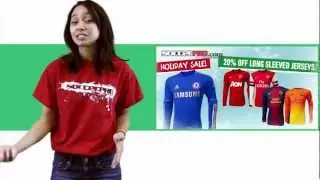 Licensed Long Sleeve Soccer Jerseys Video Review