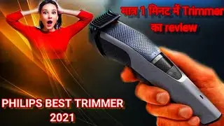 PHILIPS BT3221 / 15 || Runtime : 90 min || Trimmer for Men ( Grey ) || BEST TRIMMER FROM PHILIPS