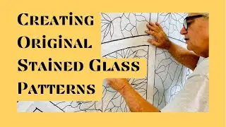ORIGINAL PATTERNS Oak Tree Stained Glass Window Video#2