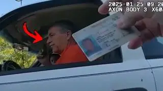 Bodycam Captures Moment Officer Discovers He Pulled Over a Dangerous FBI Fugitive!