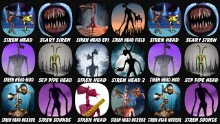 Siren Head Vs Robot 3D, Scary Siren Horror Games 3D, Siren Head Ep 1, Siren Head Field....
