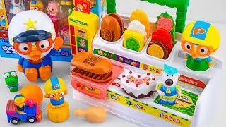 [🌟Toy ASMR🌟] 💛93 Minutes Satisfying with Unboxing Pororo Coding Sandwich Shop Set 🥪