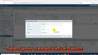How to Create virtual switches and port groups in ESXi