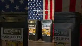 Taste testing emergency food from My Patriot Supply. #prepper #naturaldisaster #emergencyfood